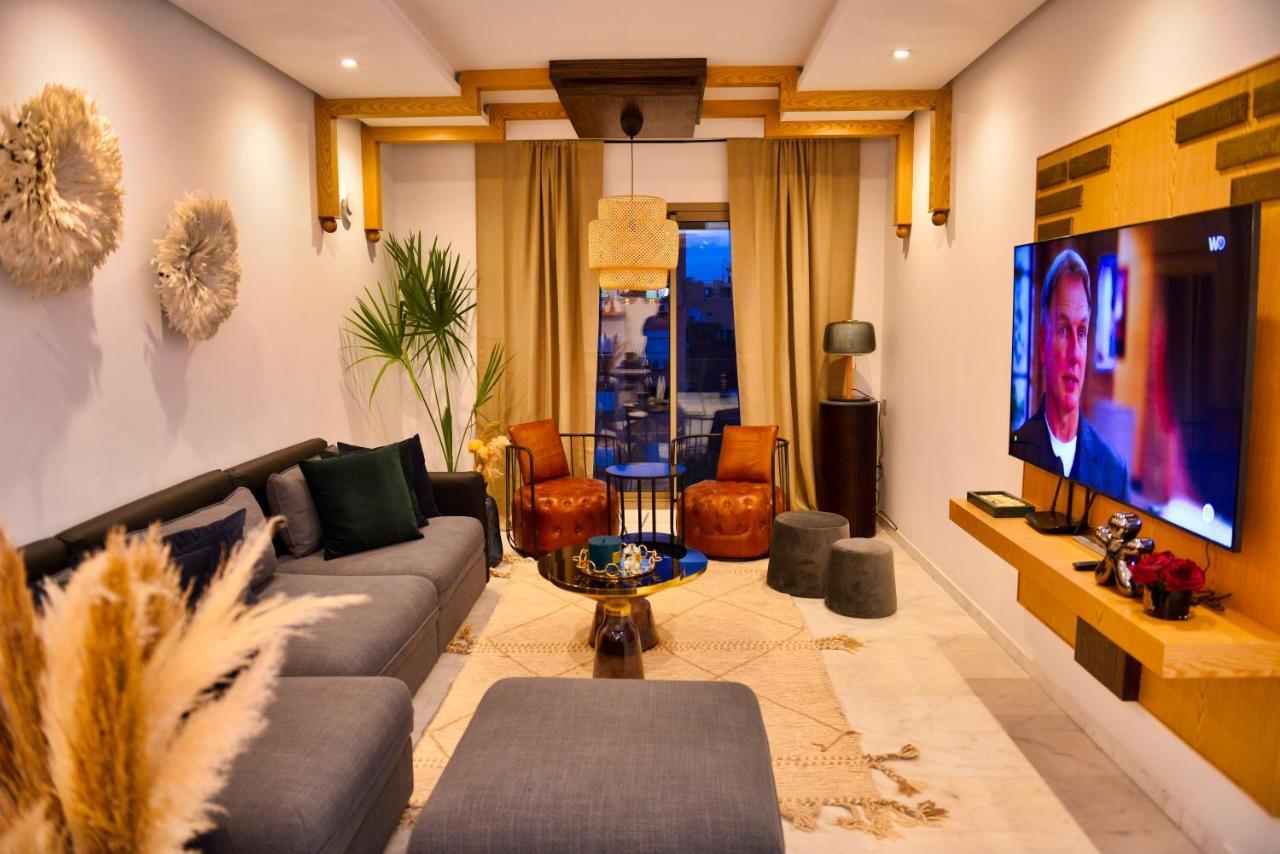 Appartement De Prestige Climatise A L'Hivernage 400M De La Gare Μαρακές Εξωτερικό φωτογραφία